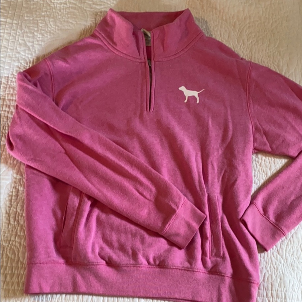 Victoria’s Secret PINK half zip sweatshirt